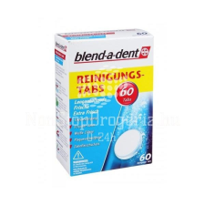 Blend-a-dent Blend-A-Dent Extra Fresh műfogsortisztító tabletta 60 db fogápoló szer