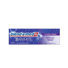 Blend-a-med 3D White Classic Fresh fogkrém 75 ml fogkrém