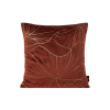  Blink25 bársony párnahuzat Téglavörös/világos arany 45x45 cm