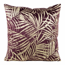  Blink26 bársony párnahuzat Szilva/világos arany 45x45 cm lakástextília