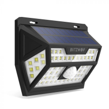 BlitzWolf BW-OLT1 kültéri napelemes LED lámpa mozgás- és szürkületérzékelővel, 2200mAh (BW-OLT1) kültéri világítás