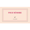  Bloc "Pour mémoire" (papeterie) – GALLIMARD (Határidőnapló)