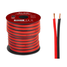 Blow 73-335 # Hangszóró vezeték 2x1,50mm fekete-piros 10m kábel és adapter