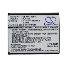 BLP505 Akkumulátor 1200 mAh mobiltelefon akkumulátor