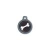 Blucky Bone Black Dog Tag medium