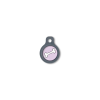 Blucky Bone Pastel Purple Dog Tag small