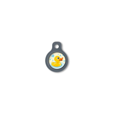 Blucky Ducky Pastel Yellow Dog Tag small nyakörv, póráz, hám kutyáknak