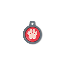 Blucky Wild Paw Red Dog Tag medium nyakörv, póráz, hám kutyáknak