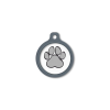 Blucky Wild Paw White Dog Tag large