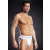 Blue Line Microfiber Jock Strap White S/M