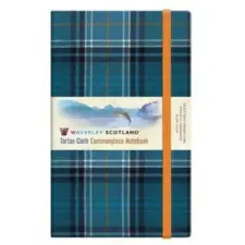  Blue Loch Waverley Tartan Notebook/Journal: Large: 21 x 13cm – Ron Grosset idegen nyelvű könyv