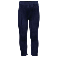 Blue Seven Éjkék tükör bársony leggings 3-4 év (104 cm) gyerek nadrág