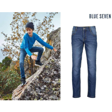 Blue Seven farmer nadrág koptatott kék 13 év (158 cm)