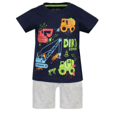 Blue Seven Póló és short szett munkagép kollekciós 6-9 hó (68 cm)