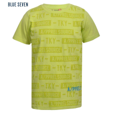 Blue Seven póló feliratos lime 16 év (176 cm) gyerek póló