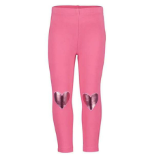 Blue Seven Szíves vastag meleg bélelt leggings magenta szín 7 év (122 cm)