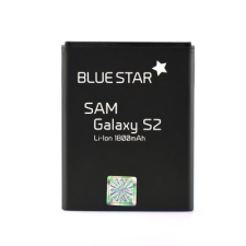 Blue Star BlueStar Samsung i9100 Galaxy S2 EB-F1A2GBU utángyártott akkumulátor 1800mAh mobiltelefon akkumulátor