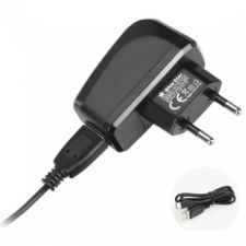 Blue Star töltő Micro USB, 1A, fekete mobiltelefon kellék