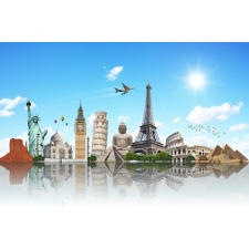  Blueback MAT City92 Falikép, World Monuments, 300 x 200 cm tapéta, díszléc és más dekoráció