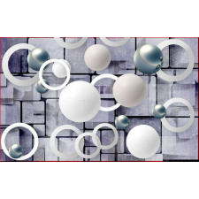  Blueback MAT Fotótapéta, Golyók, Körök, Absztrakt, 250 x 200 cm tapéta, díszléc és más dekoráció