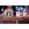  Blueback MAT Nyomtatott tapéta, Times Square panorámája, 250 x 200 cm
