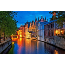  Blueback MAT Séta Brugge városában tapéta, 250 x 200 cm tapéta, díszléc és más dekoráció