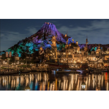  Blueback MAT tapéta, város vulkán közelében, 250 x 200 cm tapéta, díszléc és más dekoráció