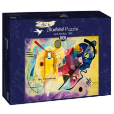 Bluebird 1000 db-os Art by puzzle - Kandinsky - Gelb-Rot-Blau (60036) puzzle, kirakós