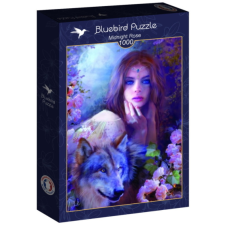Bluebird 1000 db-os puzzle - Midnight Rose (90195) puzzle, kirakós