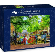 Bluebird 1000 db-os puzzle - The Red Bike In Amsterdam (70211) puzzle, kirakós