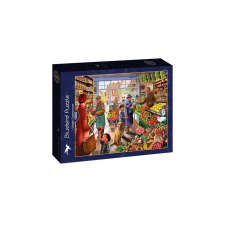 Bluebird 1000 db-os puzzle - Village Greengrocer (90666) puzzle, kirakós