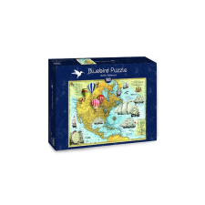 Bluebird 1500 db-os puzzle - North America (70486) puzzle, kirakós