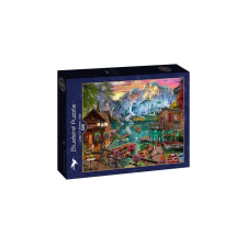 Bluebird 500 db-os puzzle - Lago Di Braies, Italy (90918) puzzle, kirakós