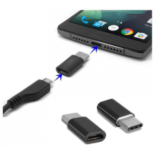 BlueLine prémium microUSB C - microUSB konverter (aluminium) mobiltelefon kellék