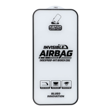 Blueo 5D Mr. Monkey Glass (Airbag Anti-broken) üvegfólia fekete szegéllyel iPhone 16 mobiltelefon kellék