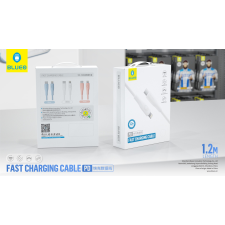 Blueo PD Lightning 20W 1.2M Adatkábel - Rózsaszín mobiltelefon kellék