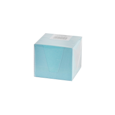 BLUERING 8x8x6,5 cm színes pasztell kockatömb transzparens adagolóban jegyzettömb