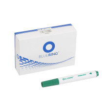 BLUERING Alkoholos marker 3mm, kerek végű Bluering® zöld filctoll, marker