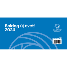 BLUERING Asztali naptár TA-24 2024. Bluering® naptár, kalendárium