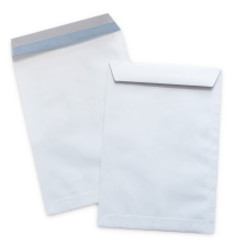 BLUERING Boríték TB/4 szilikonos bélésnyomott 250x353mm Bluering® fehér boríték
