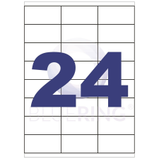 BLUERING Etikett 70x35mm 100 lap 24címke/lap etikett