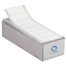 BLUERING Etikett mátrix címke 120x48mm, 1pályás 500ív/doboz, Bluering® etikett