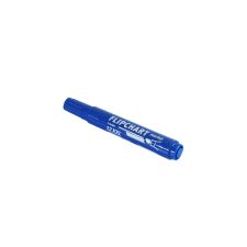 BLUERING Flipchart marker rostirón vizes vágott végű 1-4mm kék BLUERING filctoll, marker