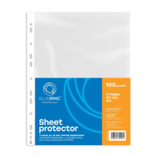 BLUERING Genotherm lefűzhető, A4, 40 micron narancsos Bluering® 100 db/csomag lefűző