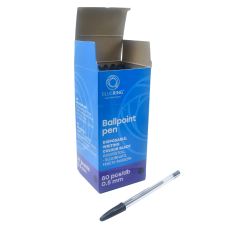 BLUERING Golyóstoll eldobható kupakos Bluering® írásszín fekete filctoll, marker