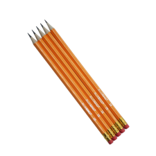 BLUERING Grafitceruza 2B, radíros 5db/csomag ceruza