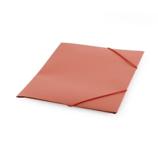 BLUERING Gumis mappa A4, műanyag Bluering® piros mappa