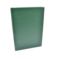 BLUERING Határidőnapló agenda Standard A5, napi, fehérlapokkal (zöld) 2023. Bluering® határidőnapló