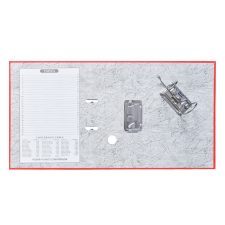 BLUERING Iratrendező A4, 5cm,lapraszerelt, Bluering® Smart piros mappa