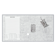 BLUERING Iratrendező A4, 5cm,lapraszerelt, Bluering® Smart szürke mappa